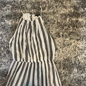 Staccato Grey & White Jumpsuit